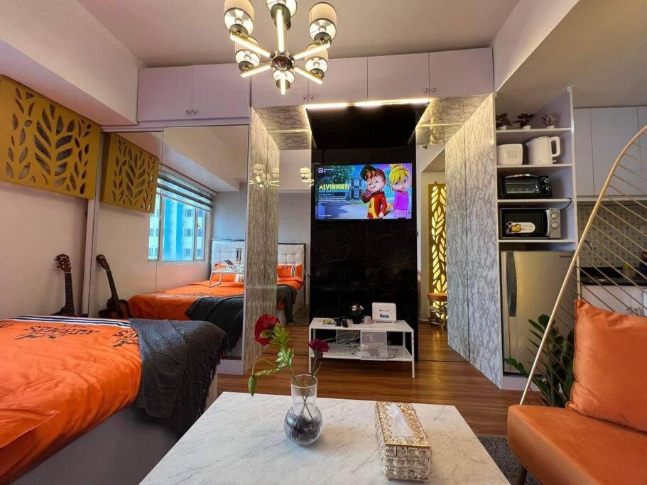 Cozy Studio Unit At Sun Residences Quezon City Exterior photo